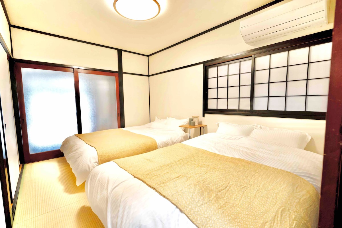 从大阪城步行6分钟/4间卧室/2间浴室/森宫站南口步行5分钟/2层楼/宽敞的厨房和餐厅