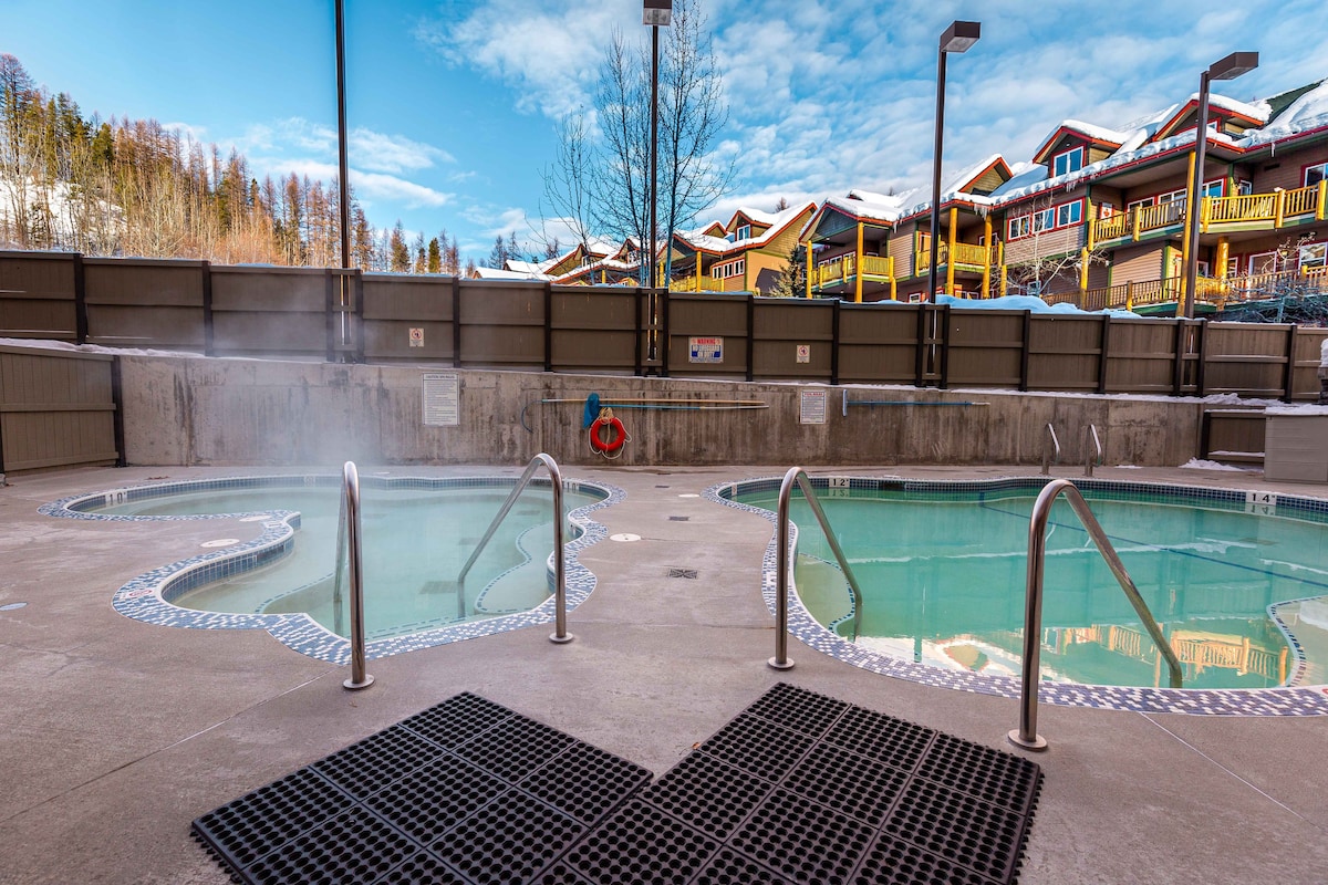 THE NEST at Mountain Spirit | Kimberley BC | Pool!