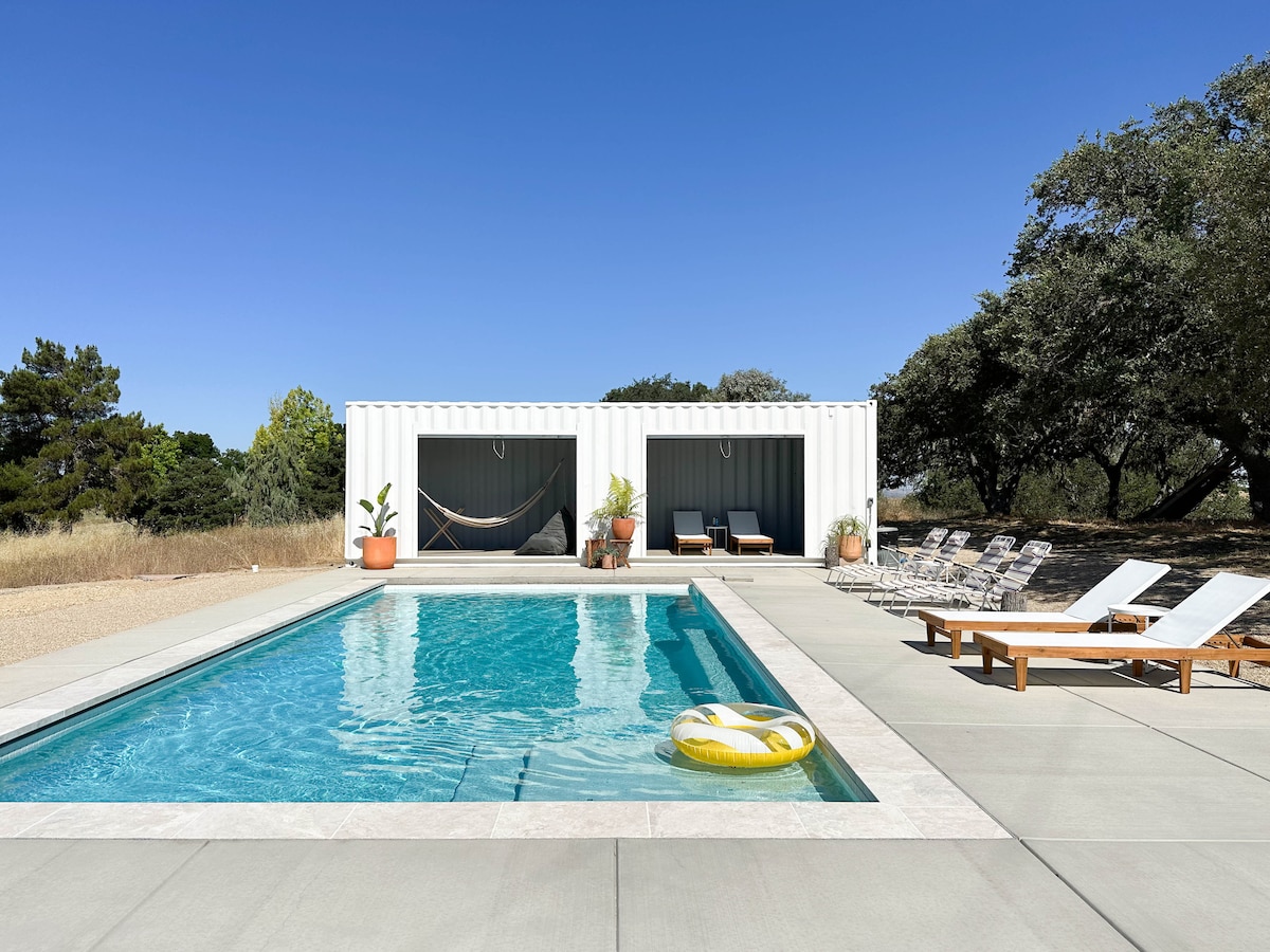 Campover Ranch in Paso Robles - Saltwater Pool