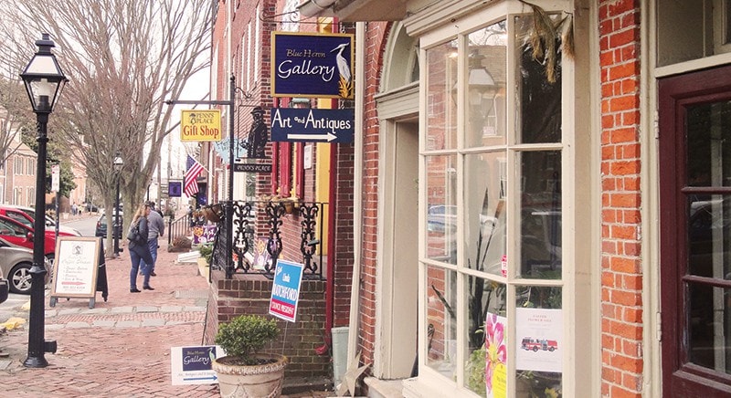 Cobblestone in Historic New Castle