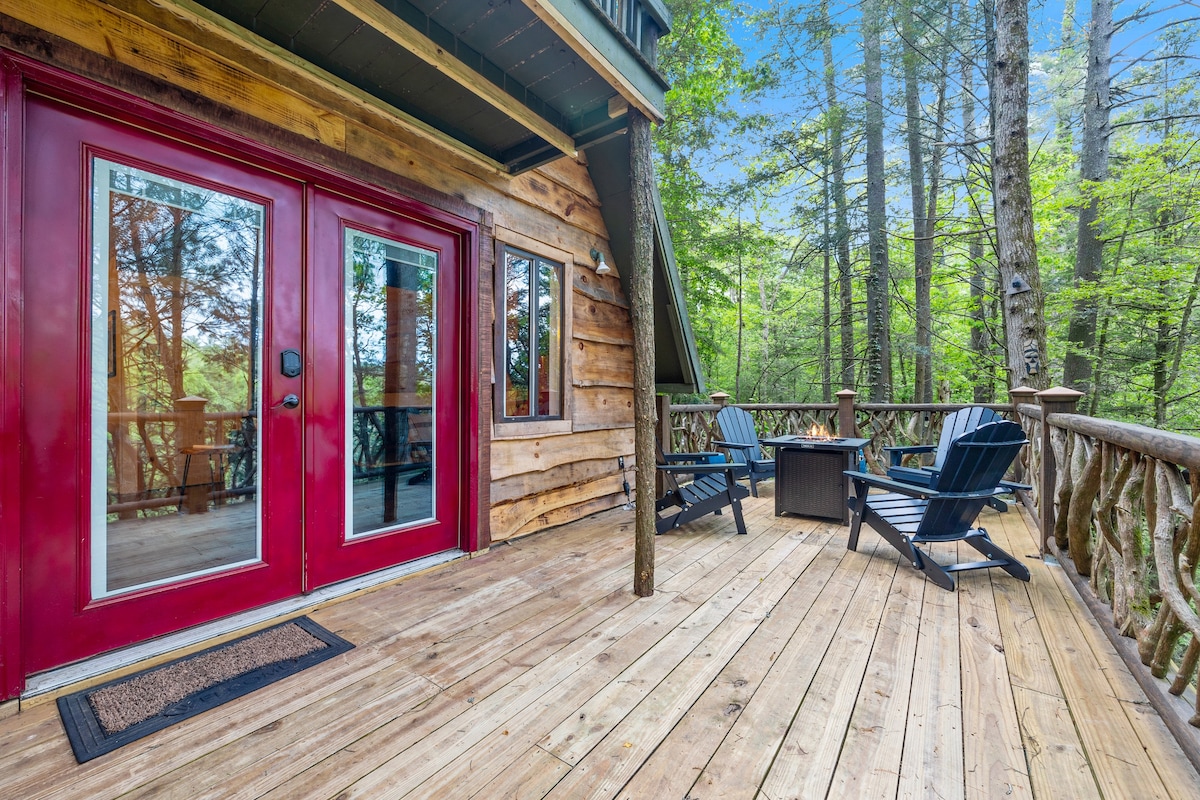 Tranquil Creek View A-Frame