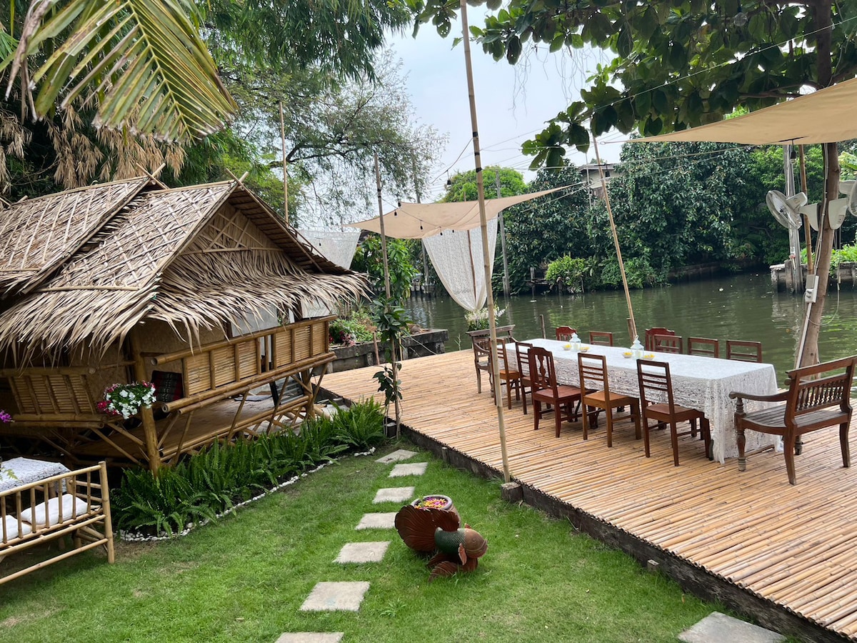 Baan Suan Rim Klong Bang Ramat (AC-Private BR)