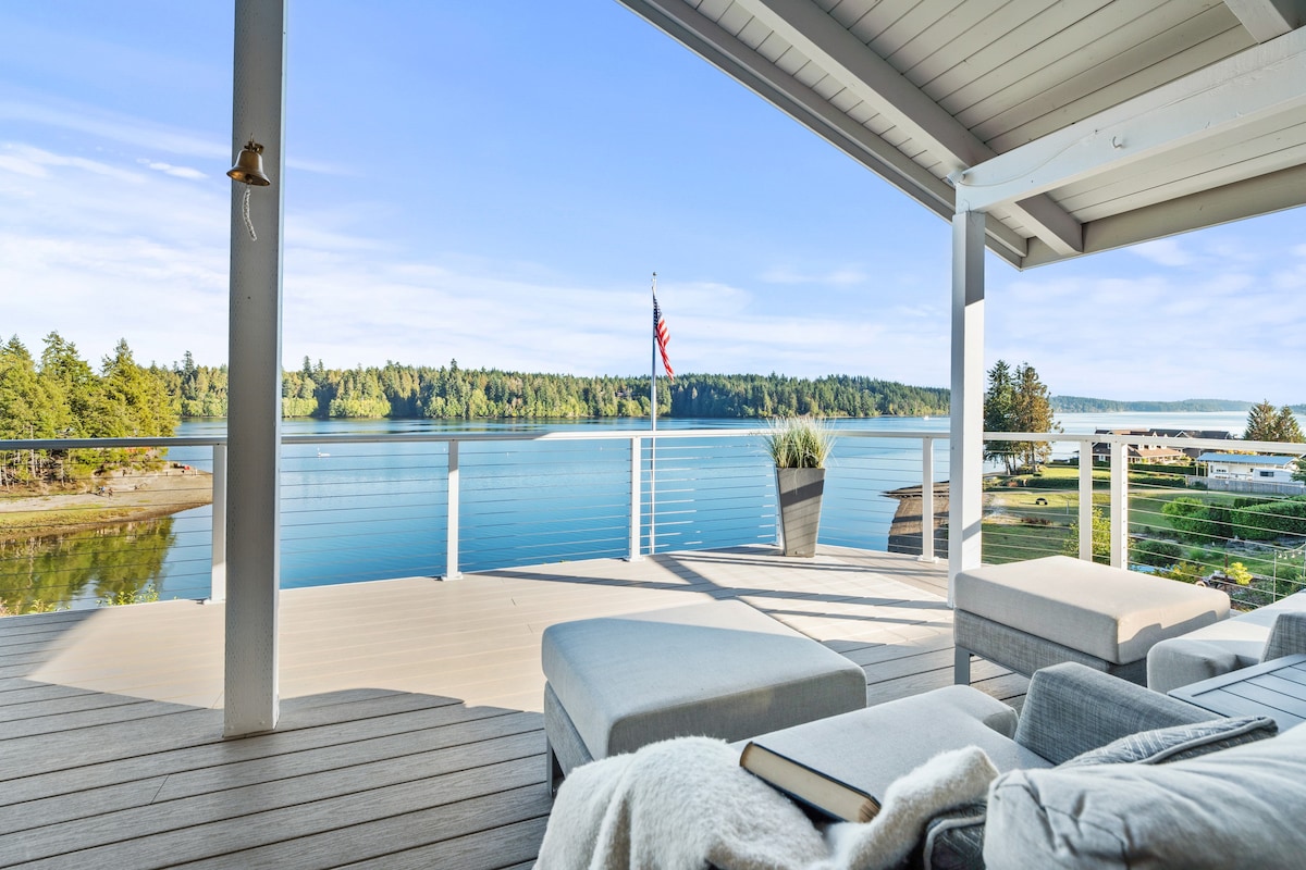 Grapeview-Luxury Waterfront Home