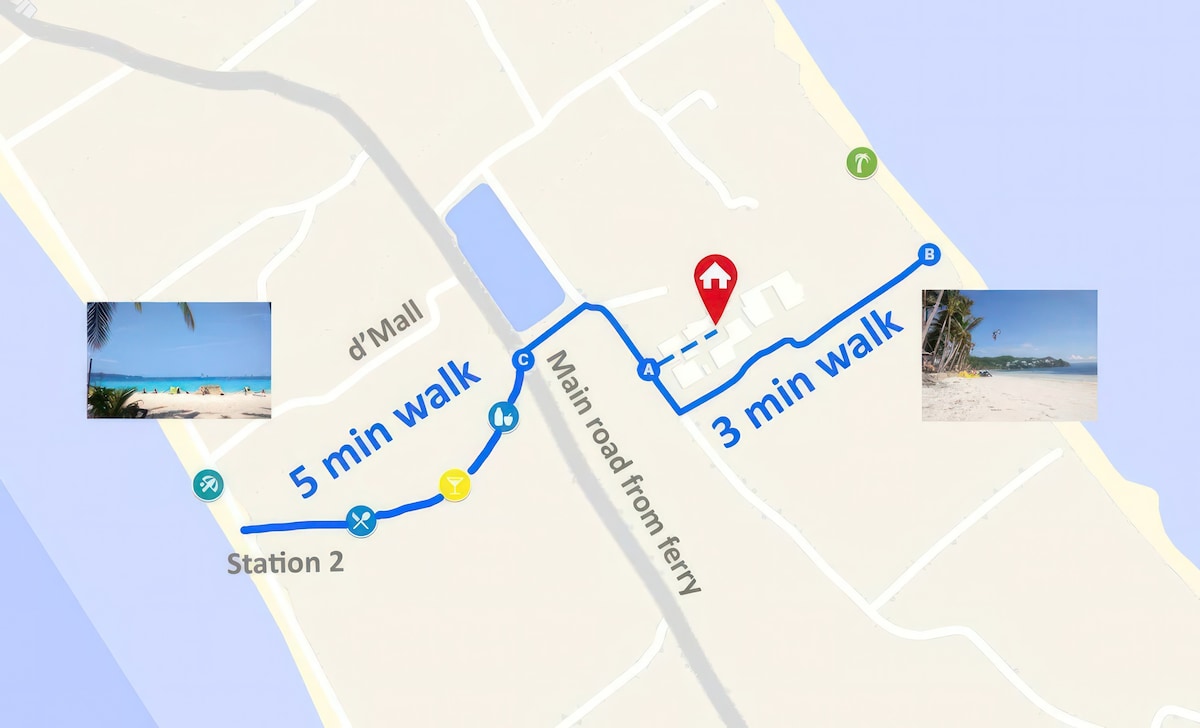 5G | DOT | 45M2 6min walk 2 White Beach Stn2 DMall