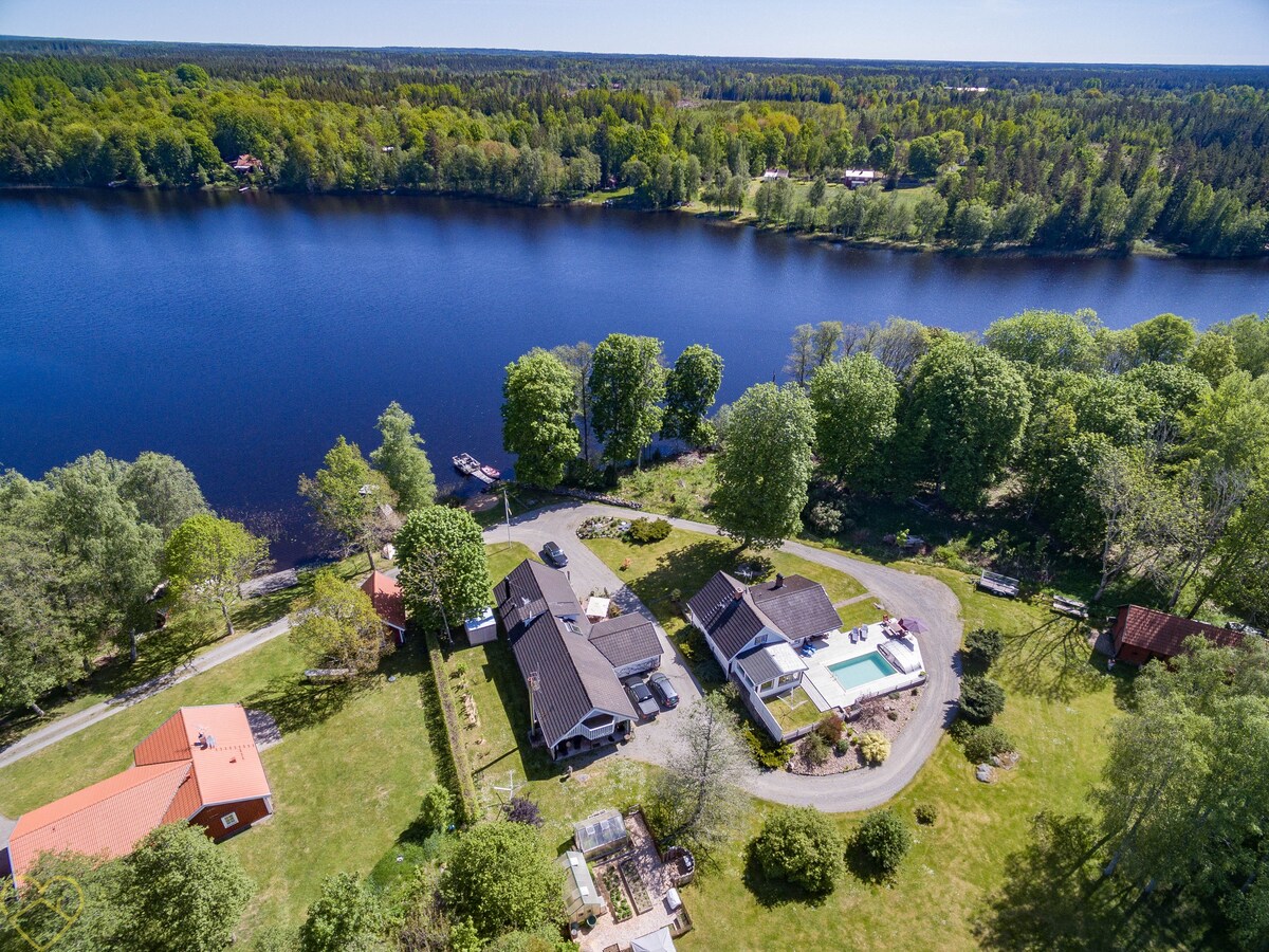 Ferienhaus in Schweden direkt am See