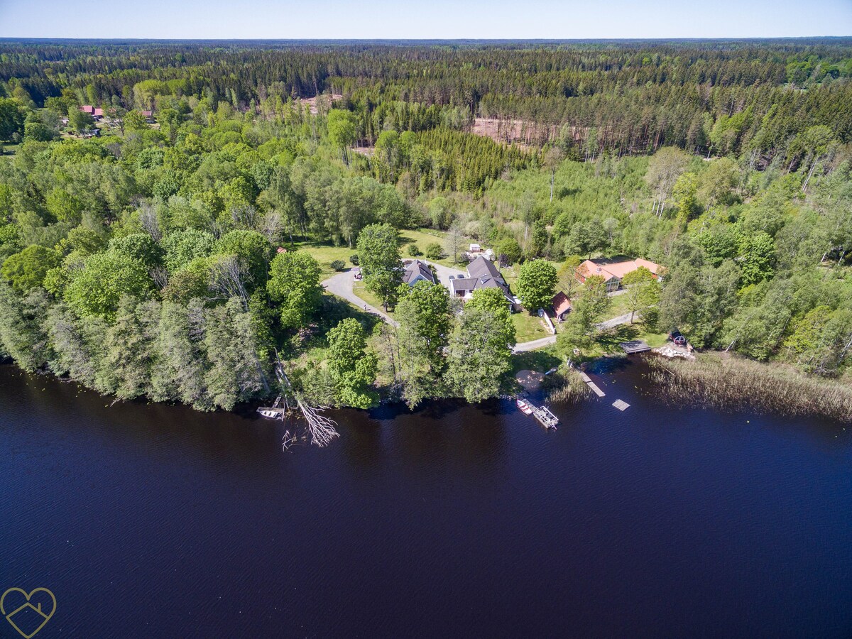 Ferienhaus in Schweden direkt am See
