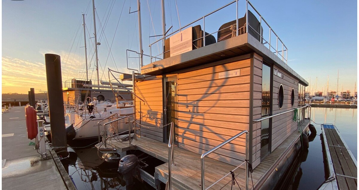 Hausboot Fjord Meeresbrise