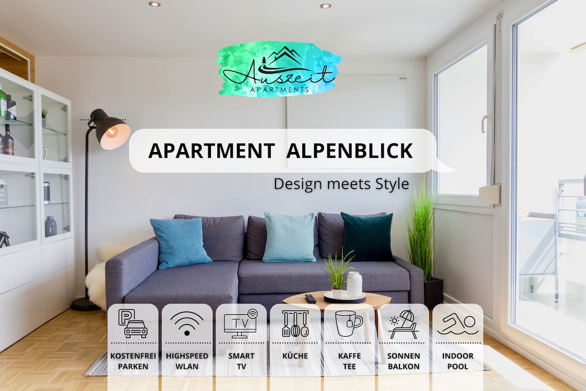 Apartment Alpenblick mit Indoor-Pool