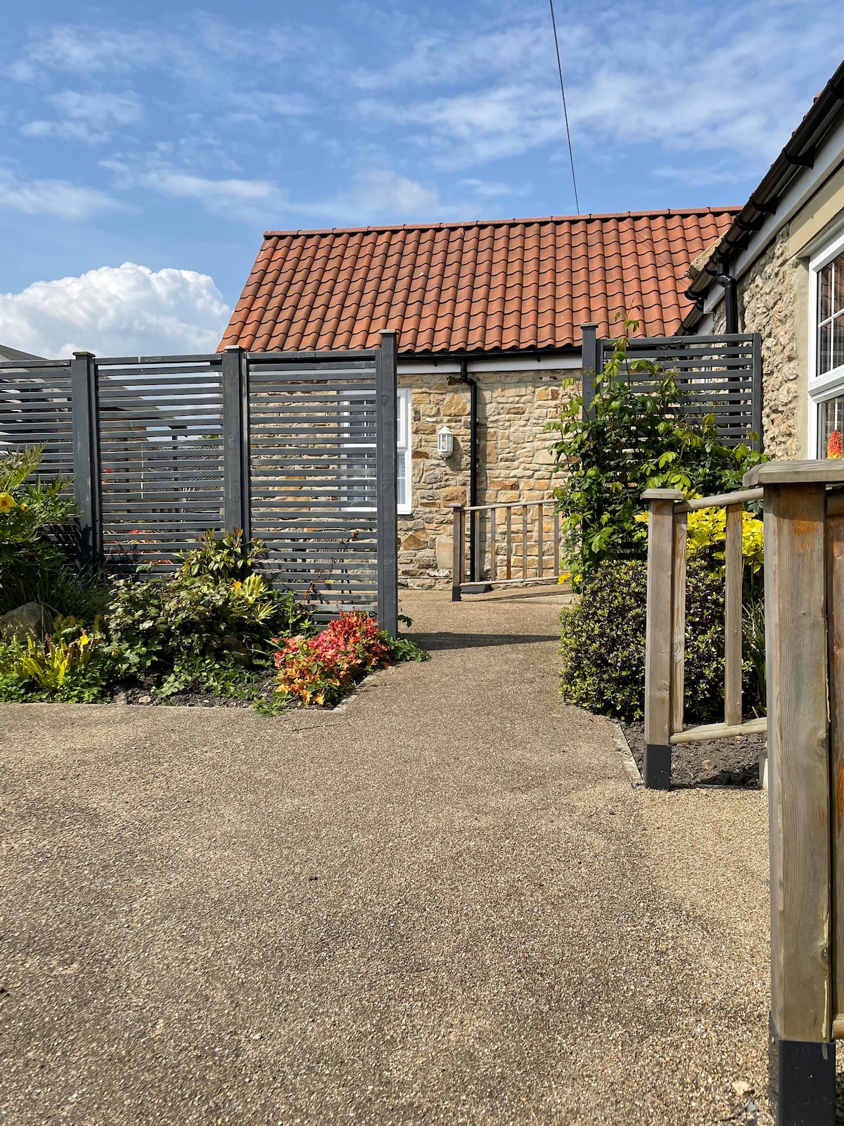 Traditional detached cottage.