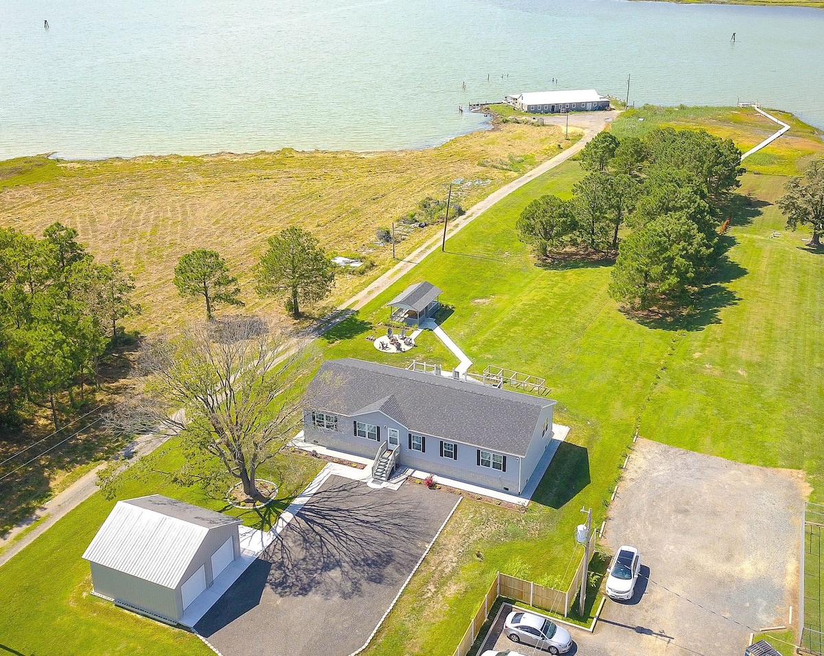 New Island Home on the Chesapeake Bay Sunsets