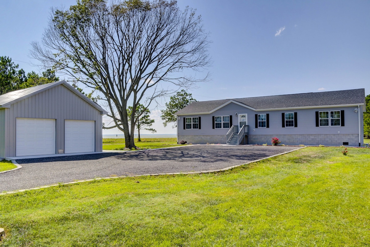 New Island Home on the Chesapeake Bay Sunsets