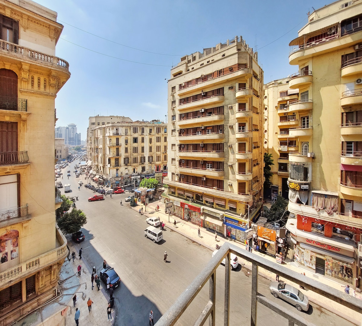 Private Twin room in Cairo city center