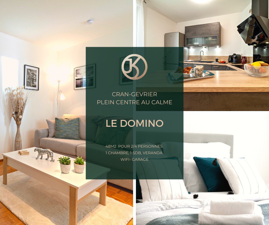 Le Domino | T2 centre Cran Gevrier |Annecy| Garage