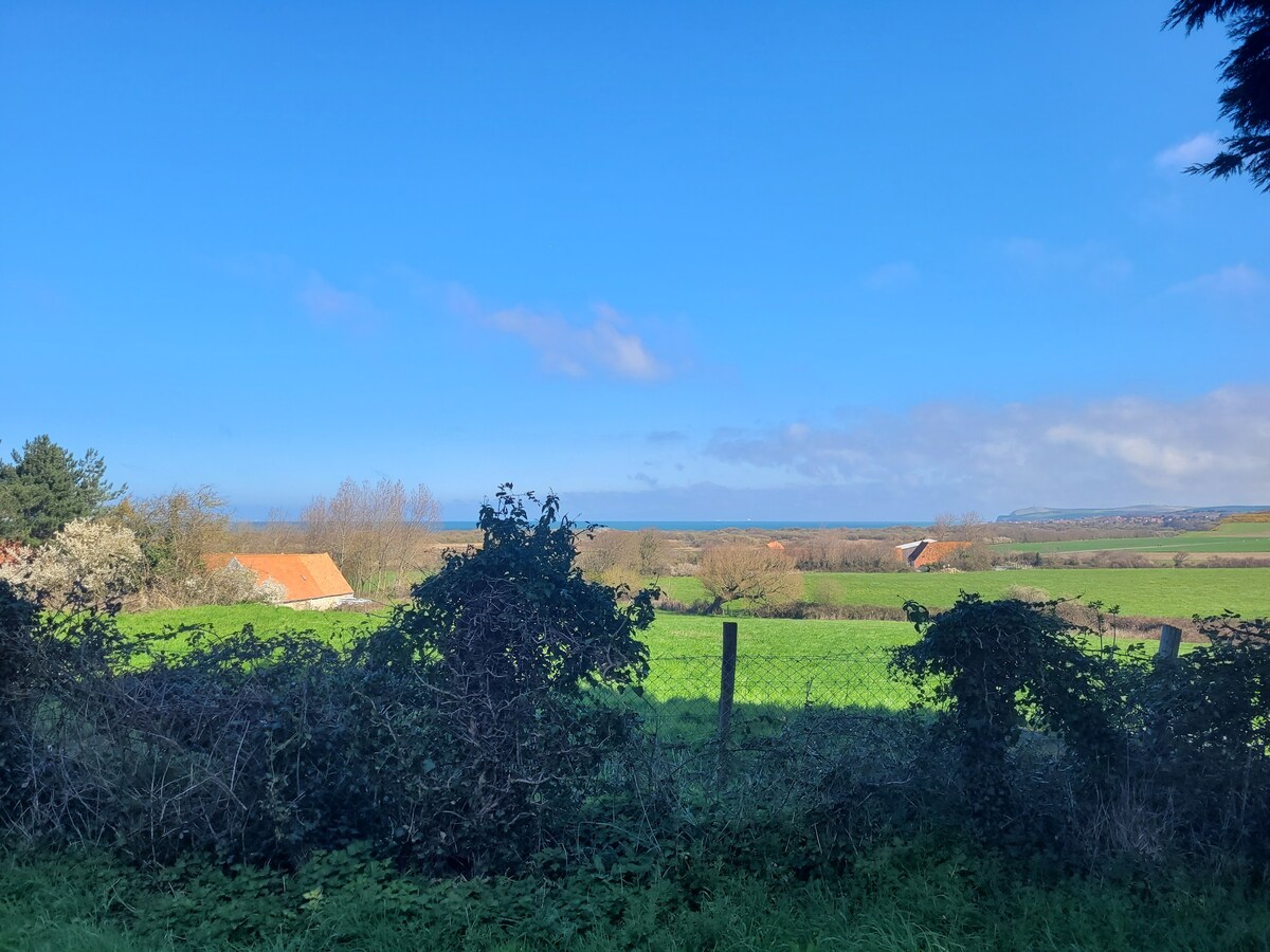 Grande maison vue mer Cap Blanc Nez