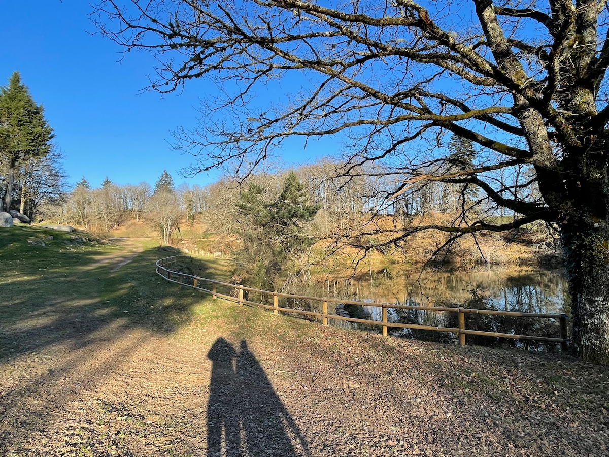 Domaine de 6 hectares avec 2 étangs que pour vous