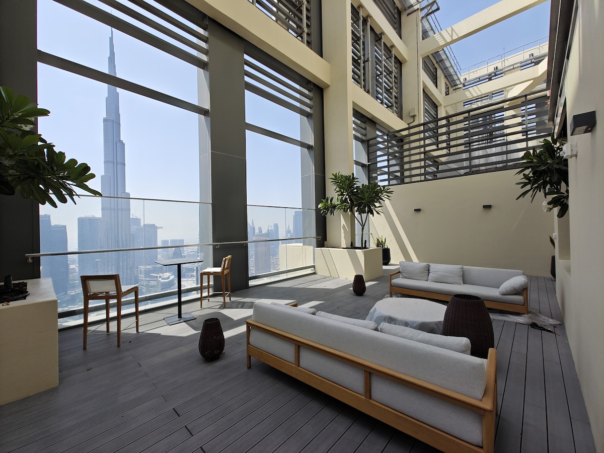 Stunning Burj Khalifa Scenery&Downtown Convenience