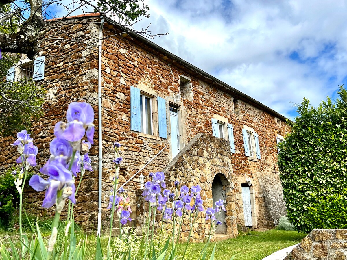 Gîte "Drobie" avec vue sur les monts d'Ardèche