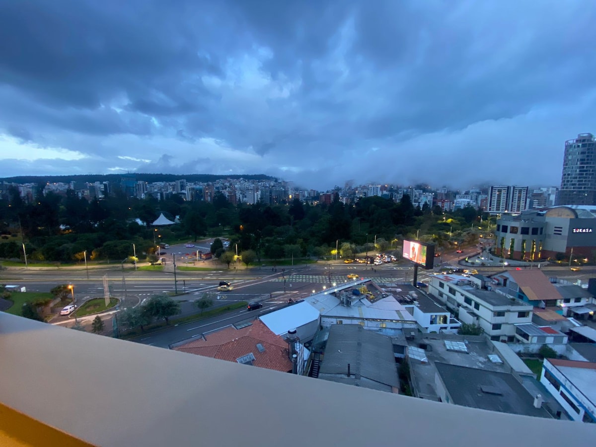 Espectacular depto en Quito con vista panorámica