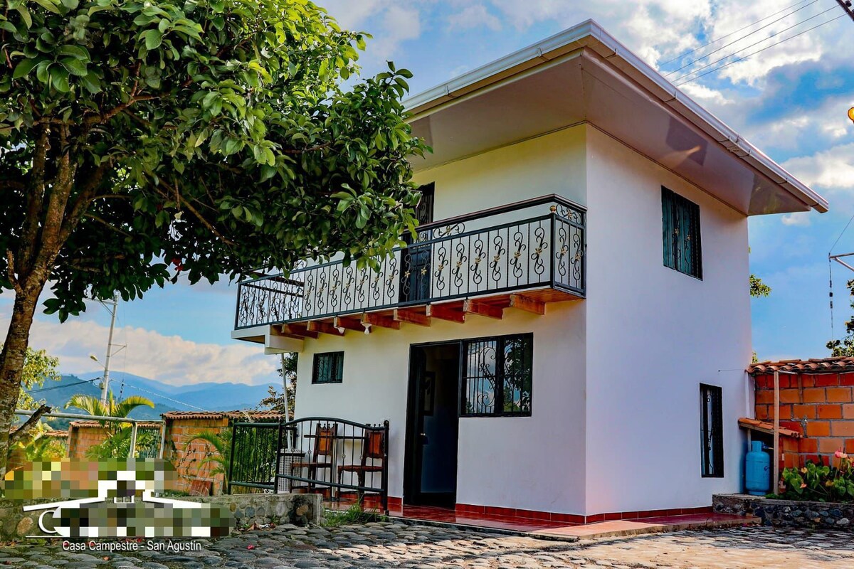 San Agustín, cabaña con vista espectacular