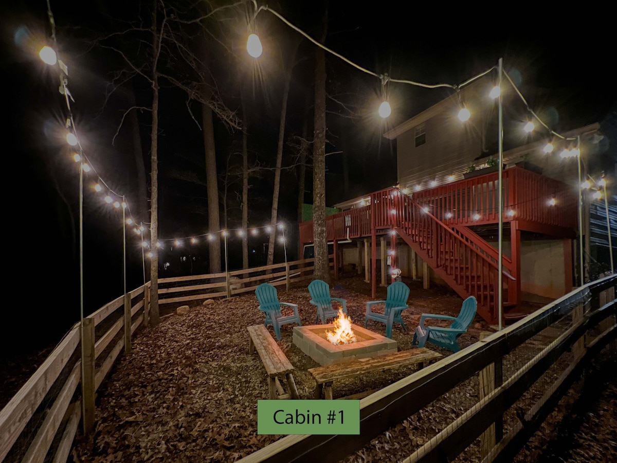 Sleeps 20! 2 Entire Forest Cabins Next door! Pools