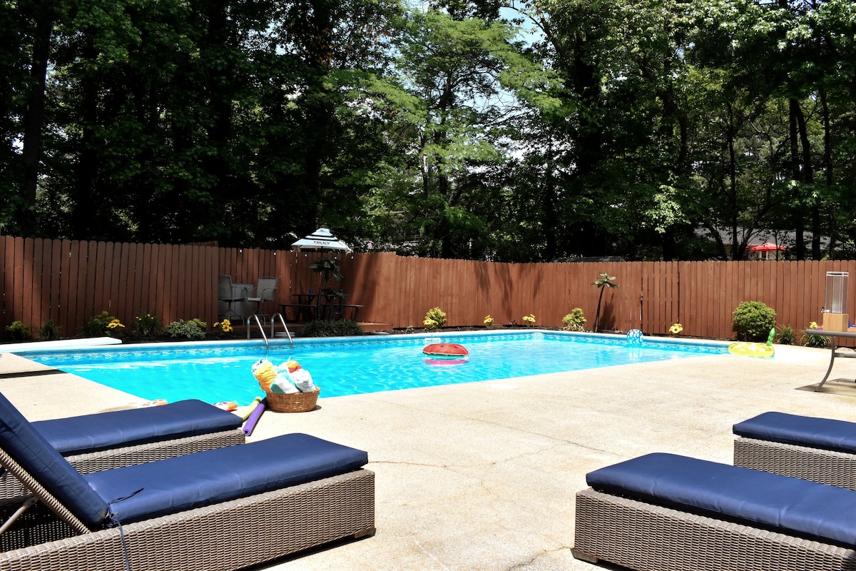 Private Pool | Gaming | Near Downtown Kennesaw
