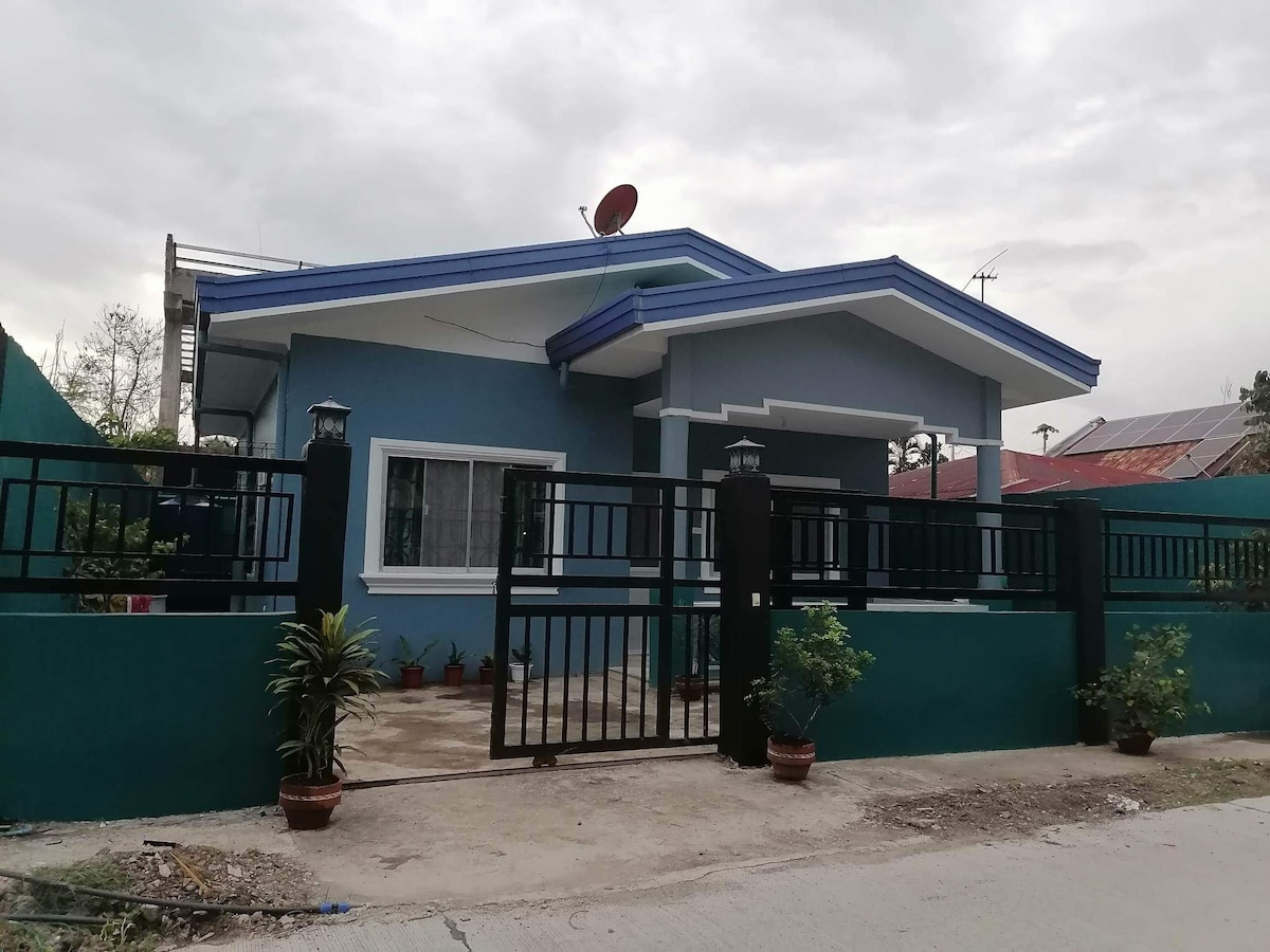 Blue Bungalow House