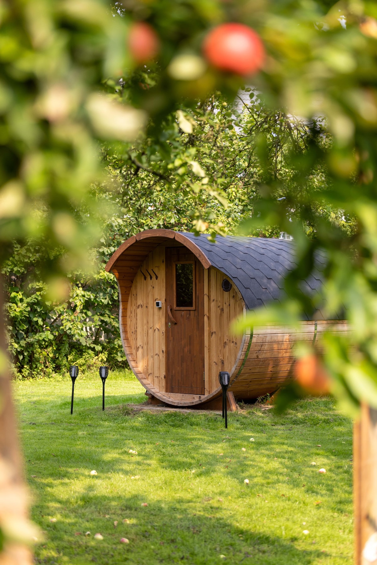 Naturlodge Eichgården - Eco Stay - Sauna - Bio-Hof