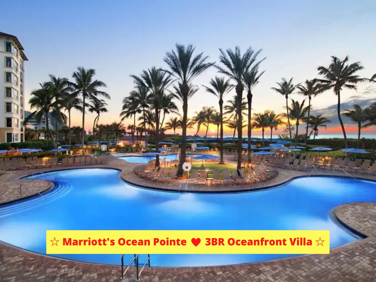 Marriott's Ocean Pointe VC - 3BR Oceanfront Villa!