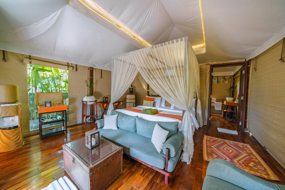 1 BR Luxury Tent in Ubud with Peaceful Ambience