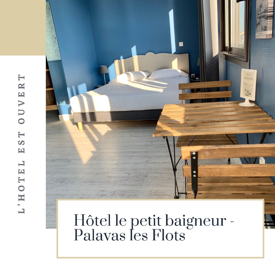 酒店房间舒适性和魅力Palavas les Flots