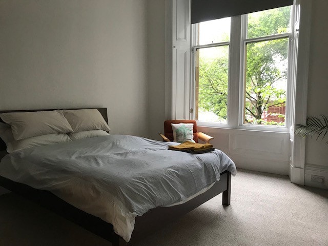 Airy double room in Hillhead, West End, Glasgow