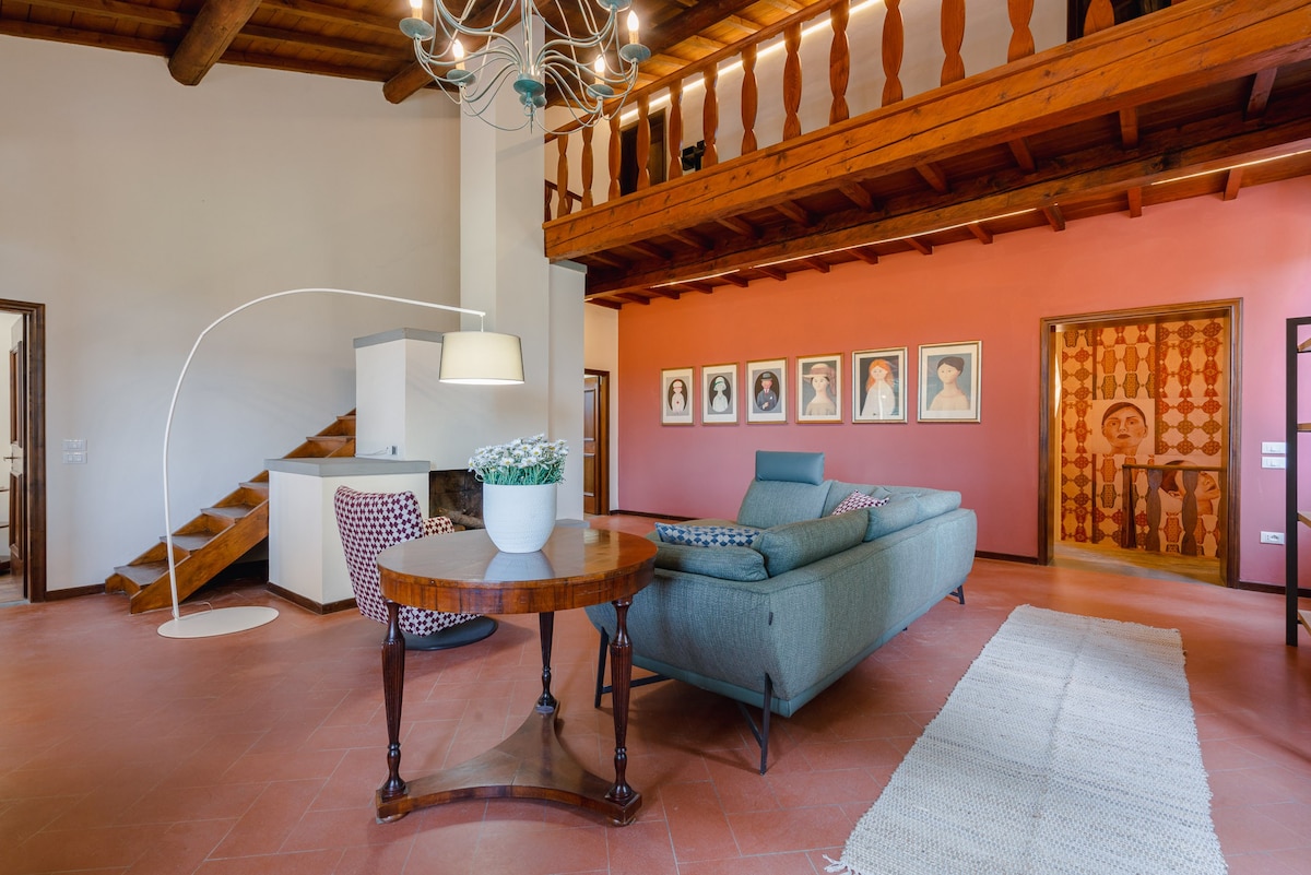 [Chianti]Casa Riccimballa Tuscany Luxury Penthouse