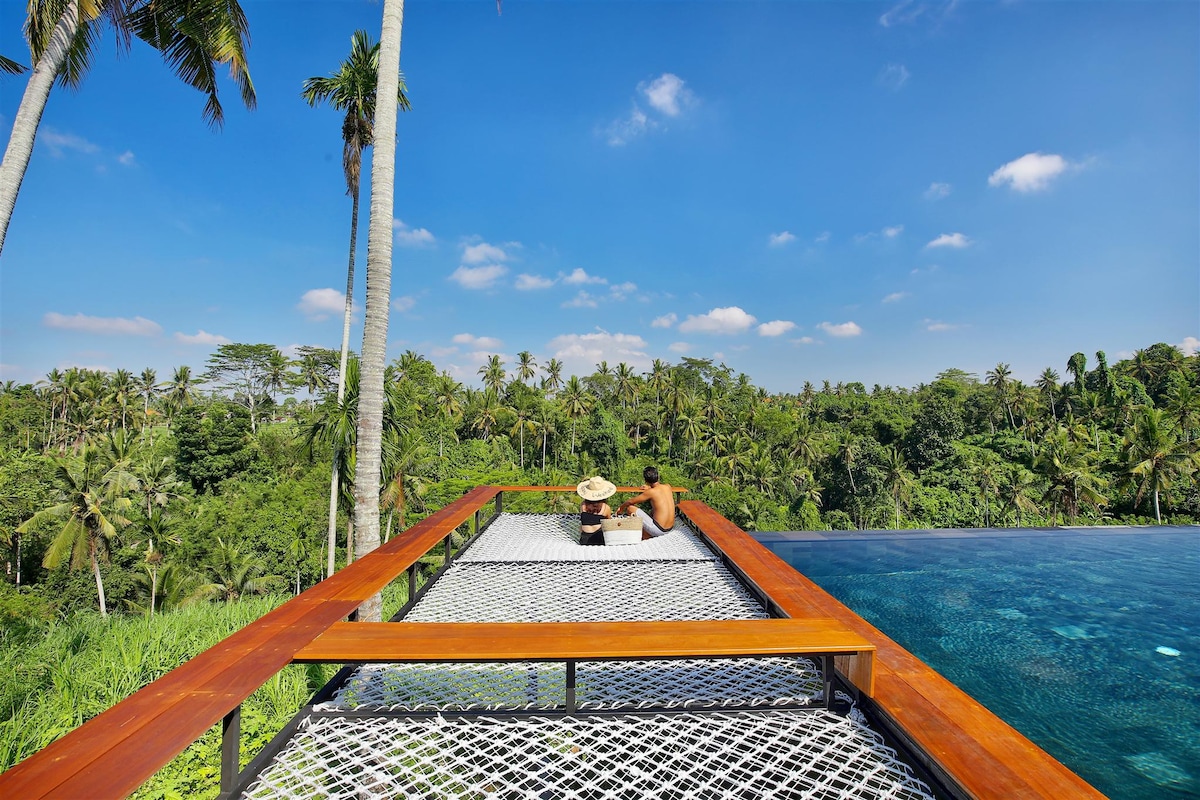 Honeymooners Room with Forest View in Central Ubud