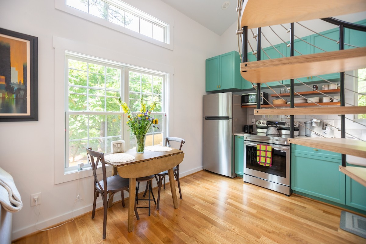 Duplex filled with natural light