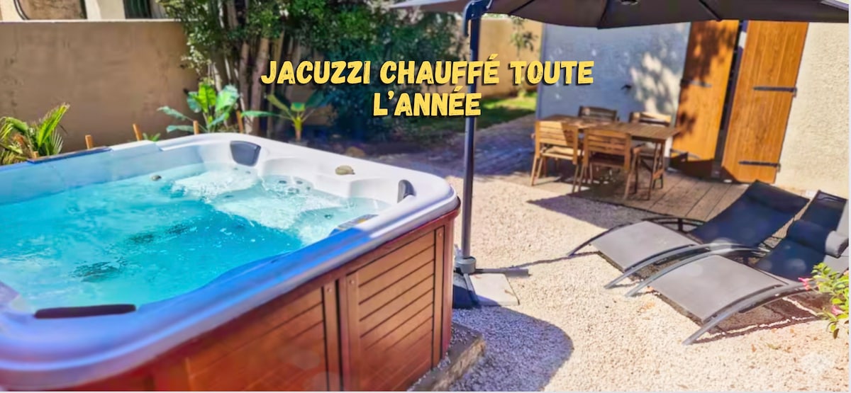 Maison Confort & Jacuzzi, Jardin & Parking