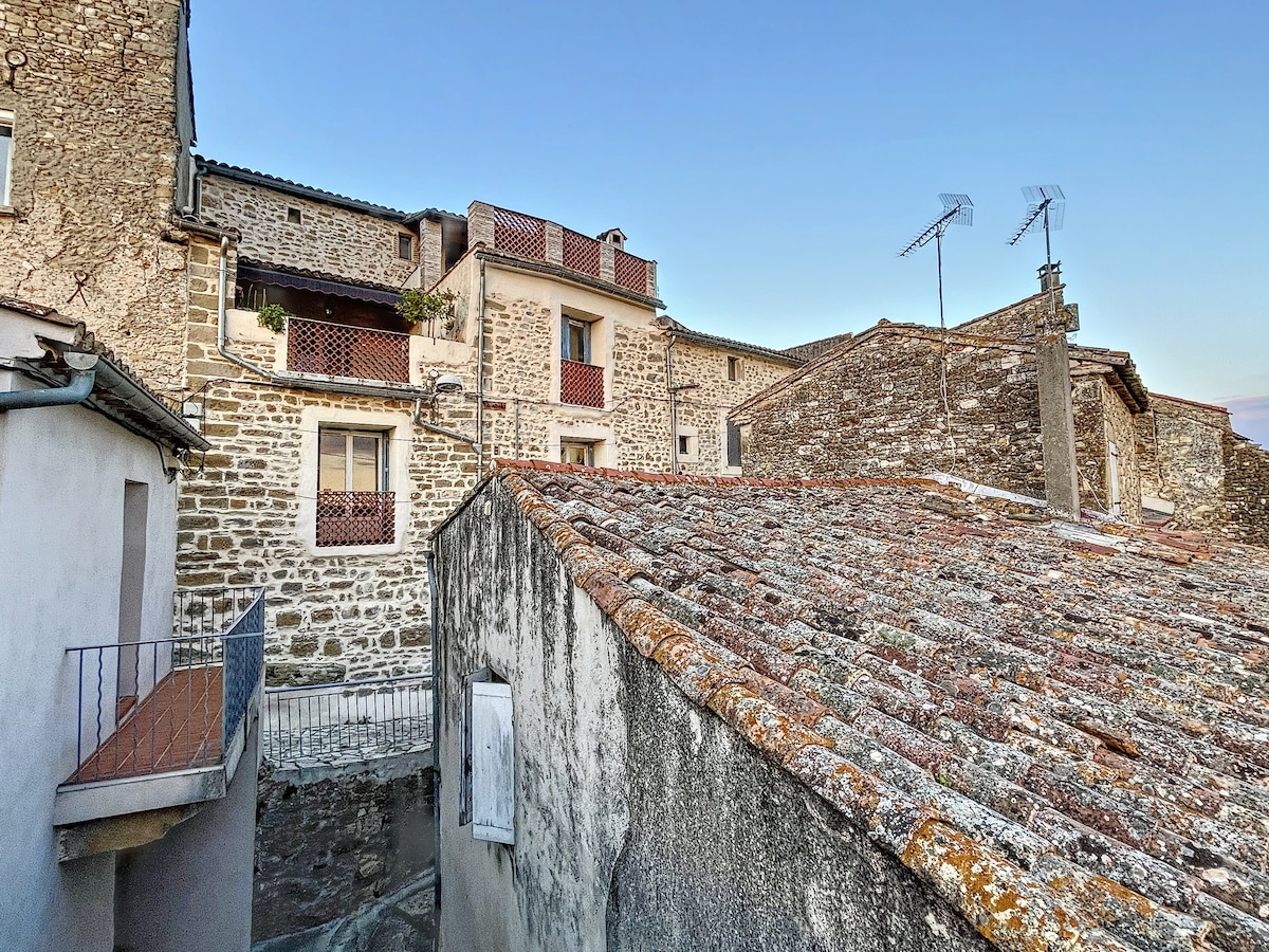 Maison avec vue sur le Gardon