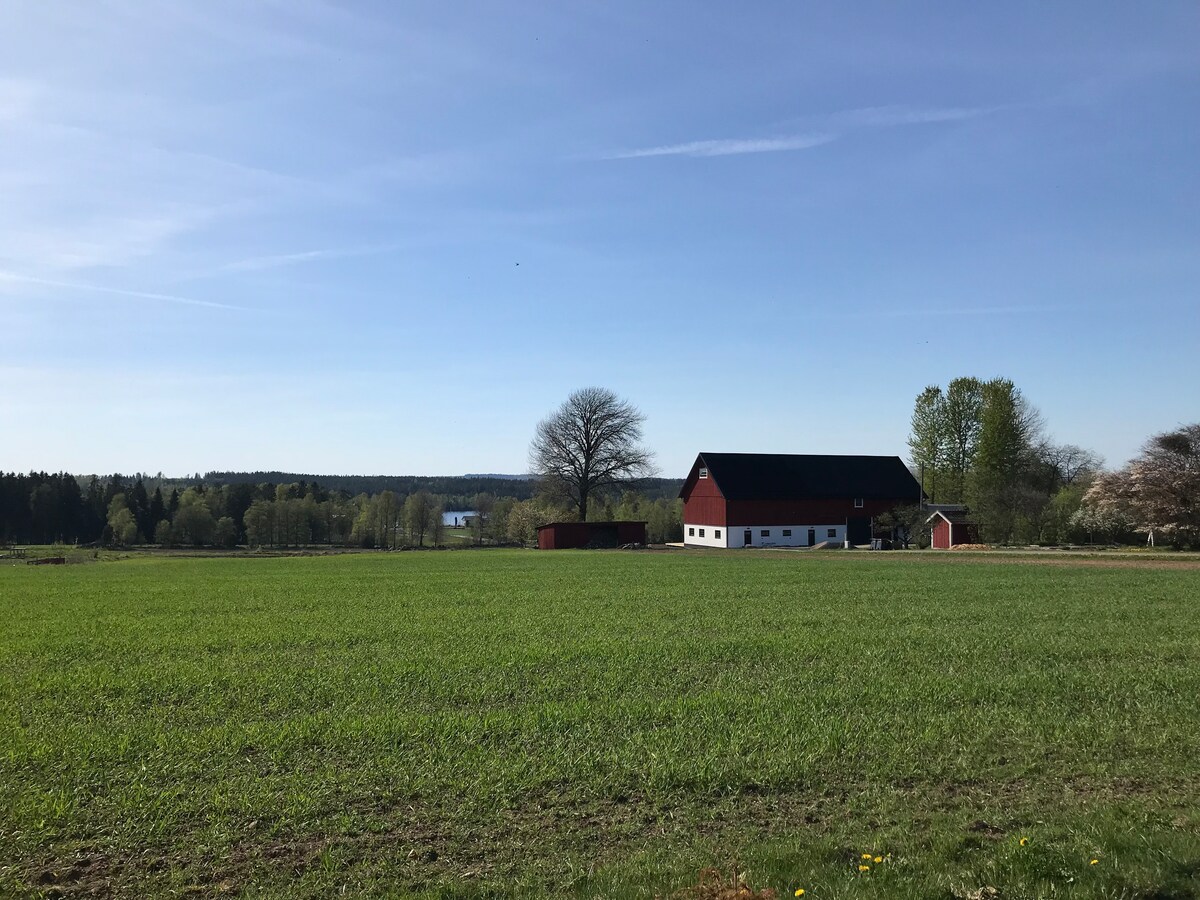 Lyxigt boende i ombyggd ladugård