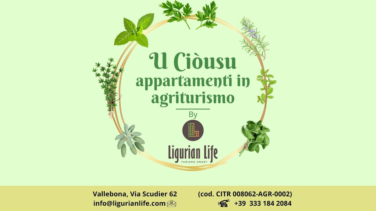 Menta by Ligurian Life Agriturismo U Ciousu