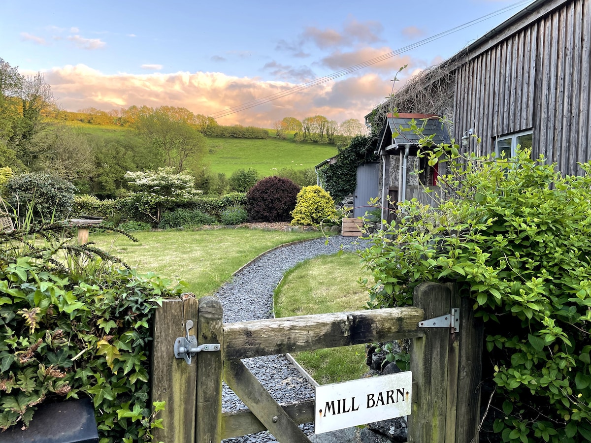 Millbarn cottage, peaceful haven in Devon