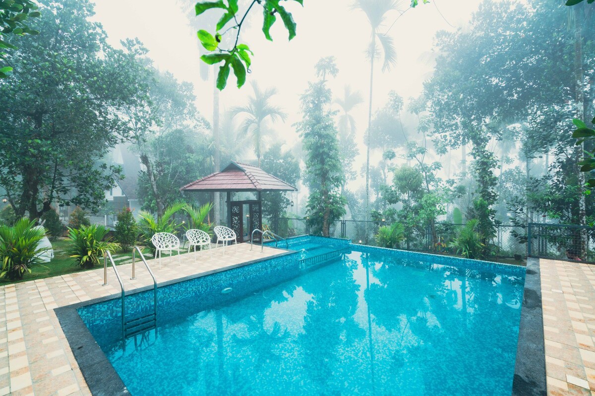 Amazing 9bh pool villa wayanad