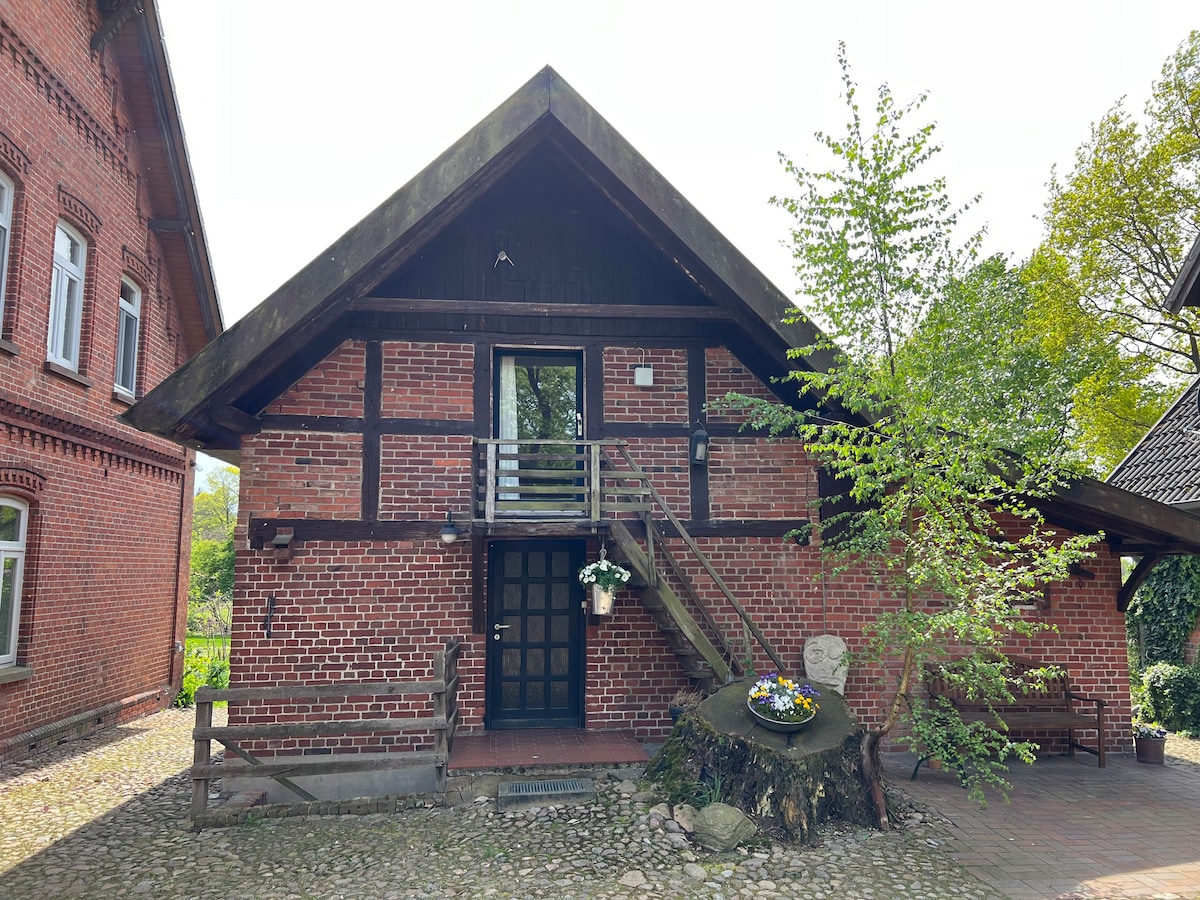 Hexenhaus Hansenhof mit Garten