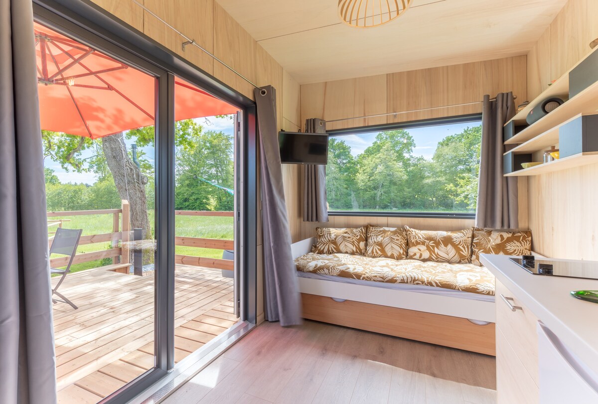 Tiny House avec SPA privatif proche de Bordeaux