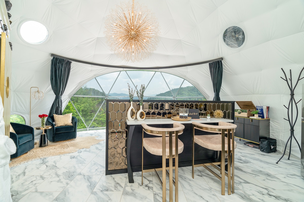 Boujee Bear Glamping Dome