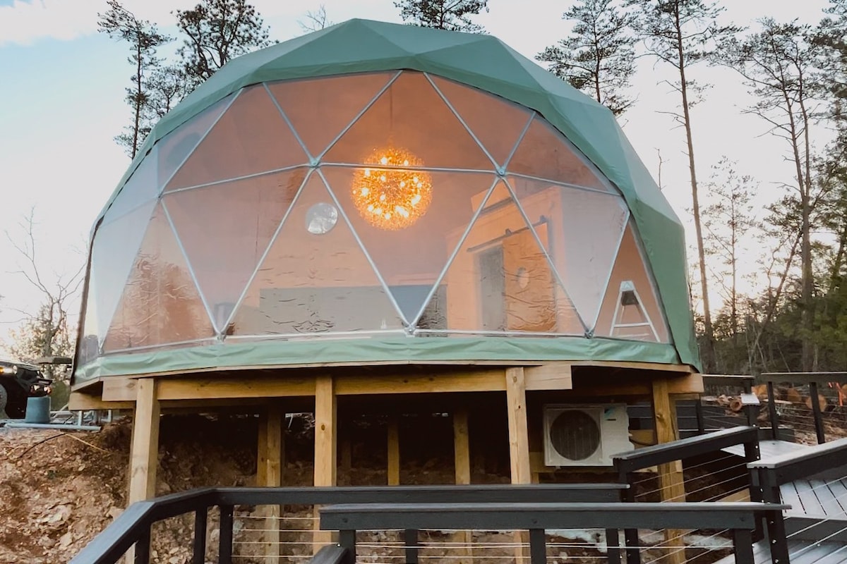 Boujee Bear Glamping Dome