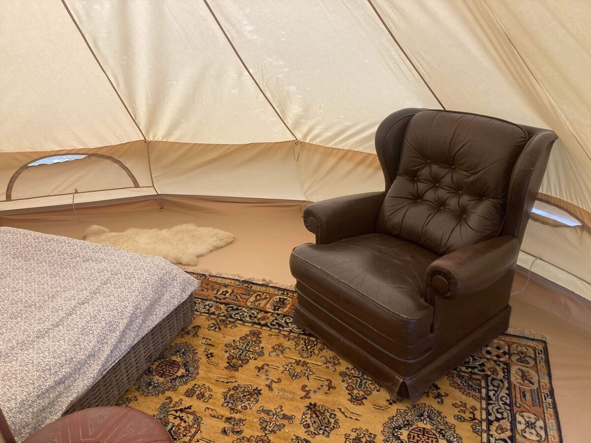 Glamping tent