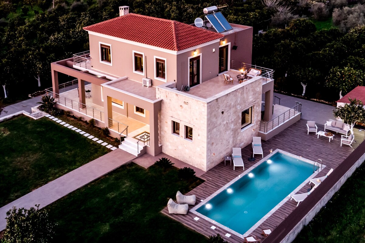 Villa Pervoli - beautiful villa with pool