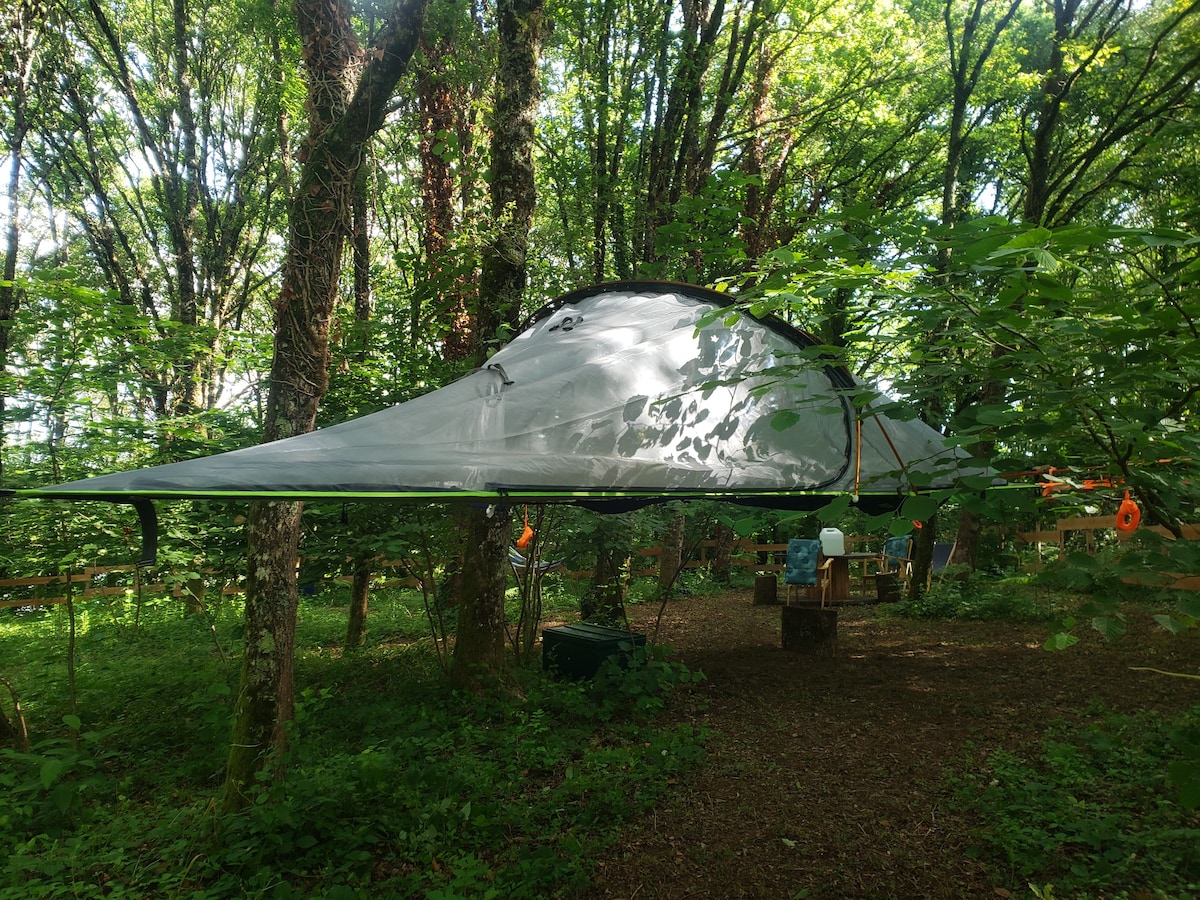 Tentes suspendues Chêne D'En Haut