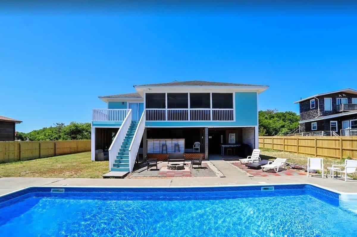 Pool, Golf, 2 Suites w/ Kings, Beach - Central OBX