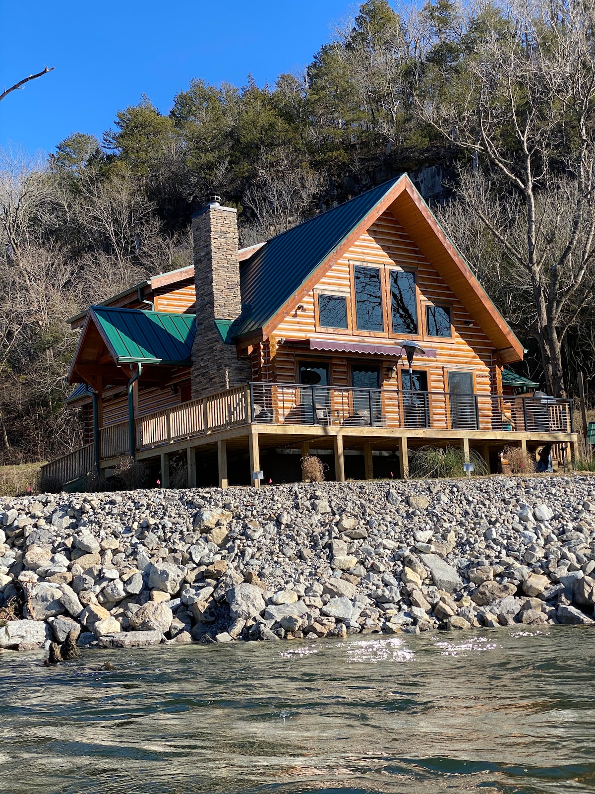 Real “Log Cabin” White River Ar.