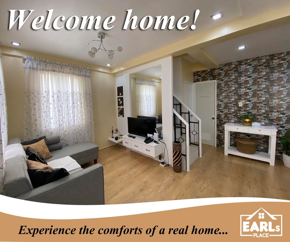 Earl's Place 3bedrooms , 3 T&B with FIBER 5G wifi